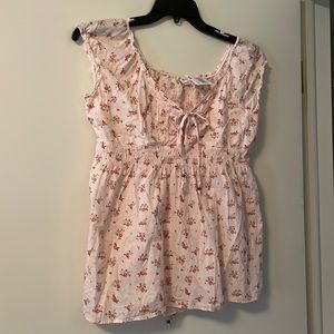 Cap-sleeve lightweight summer top - Juniors Large (11/13)